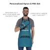 [Personalization Only] Jaguars Apron & BBQ Mitt Set