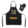 [Personalization Only] Steelers Apron & BBQ Mitt Set