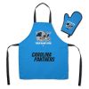 [Personalization Only] Panthers Apron & BBQ Mitt Set