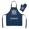 [Personalization Only] Cowboys Apron & BBQ Mitt Set